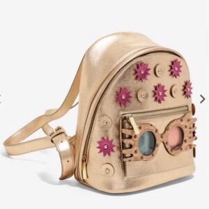 Danielle Nicole‎ Luna Lovegood Mini Backpack Gold Harry Potter RARE
